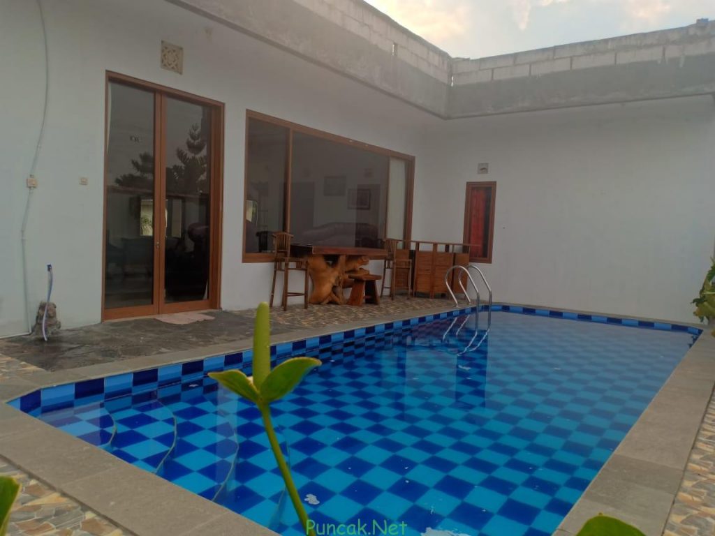 Villa Di Cibodas Puncak 6 Kamar Ada Kolam Renang Pribadi