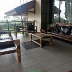 villa puncak fasilitas kolam renang, karaoke, billiard dan aula